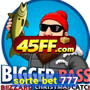 sorte bet 777